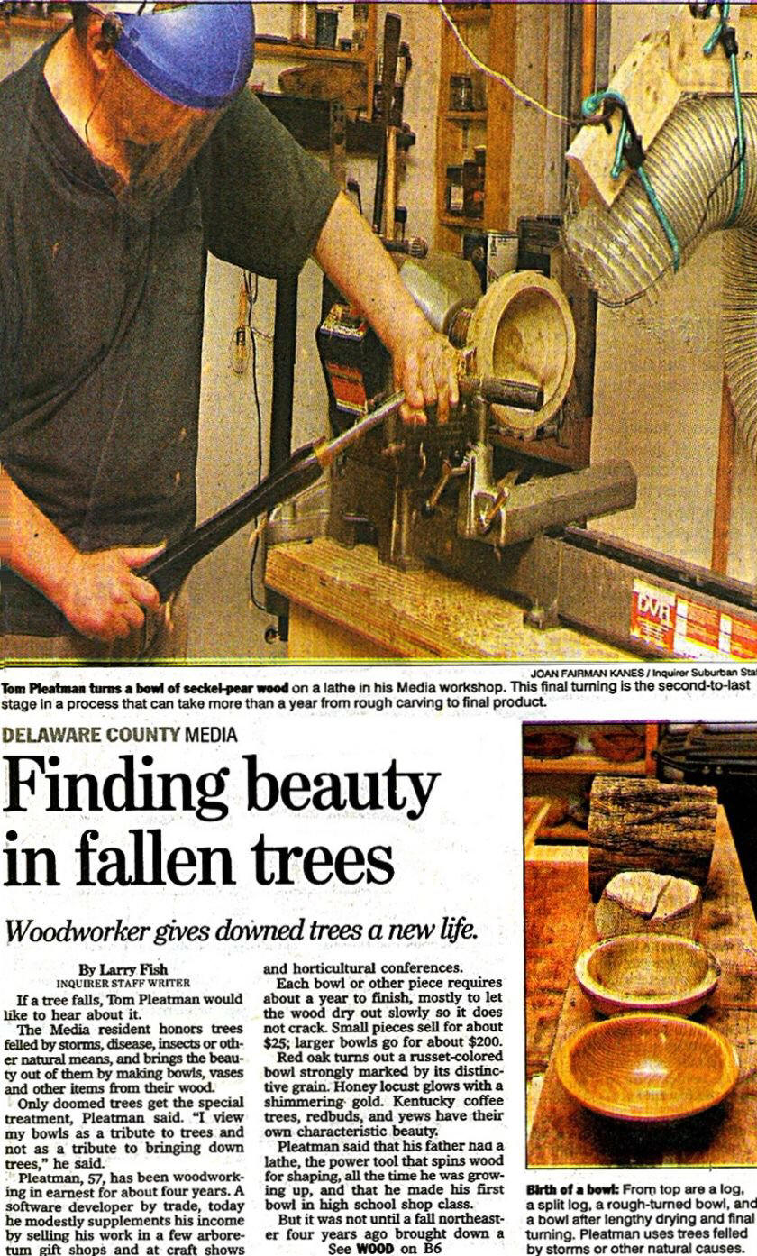 Philadelphia Inquirer Article 2004 Page 1